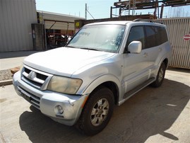 2004 MITSUBISHI MONTERO LIMITED SILVER 3.8 AT 4WD 213999213994 